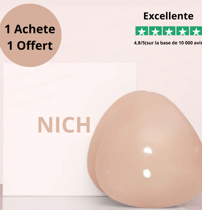 Soutien-Gorge Adhésif Invisible NICH